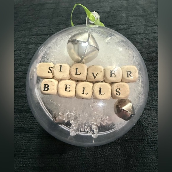 Silver Bells Holiday Ornament - Picture 1 of 1